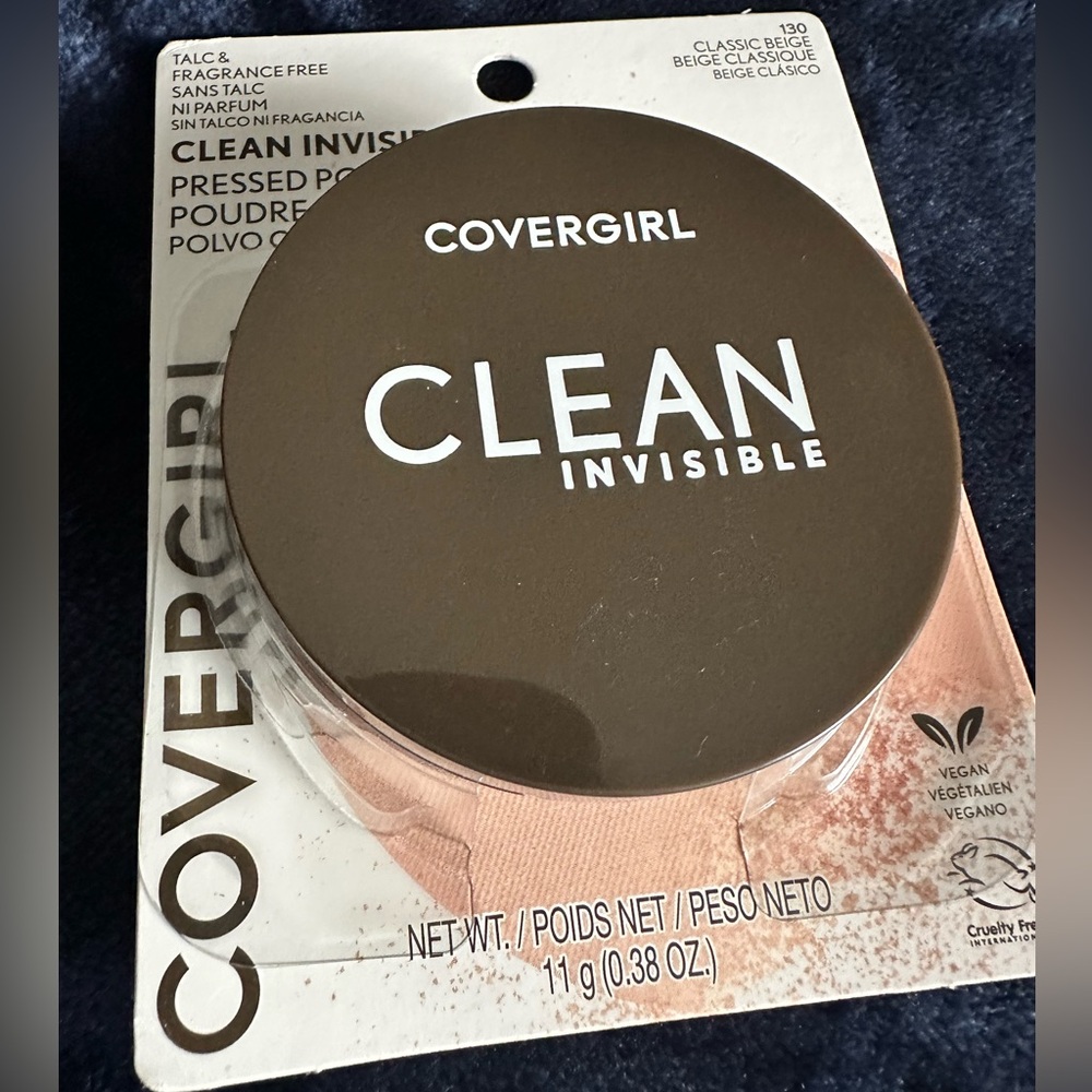 COVERGIRL Clean Pressed Powder - Classic Beige #130. Bundle Fir Best Offers